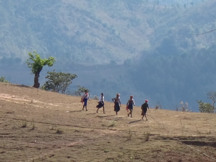 Cambodia, South East Asian Hill Tribe Walks, Myanmar - Going to festival near Kalaw, Walkopedia