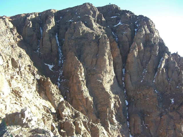 Morocco High Atlas, Jebel Toubkal Ascent, Toubkal summit , Walkopedia