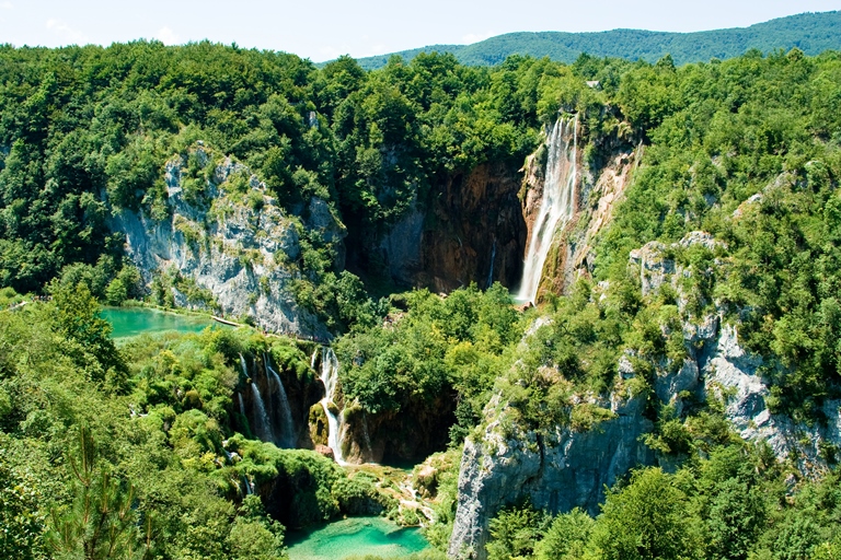 Croatia, Plitvice Lakes National Park, Plitvice Lakes - Big Waterfall, Walkopedia