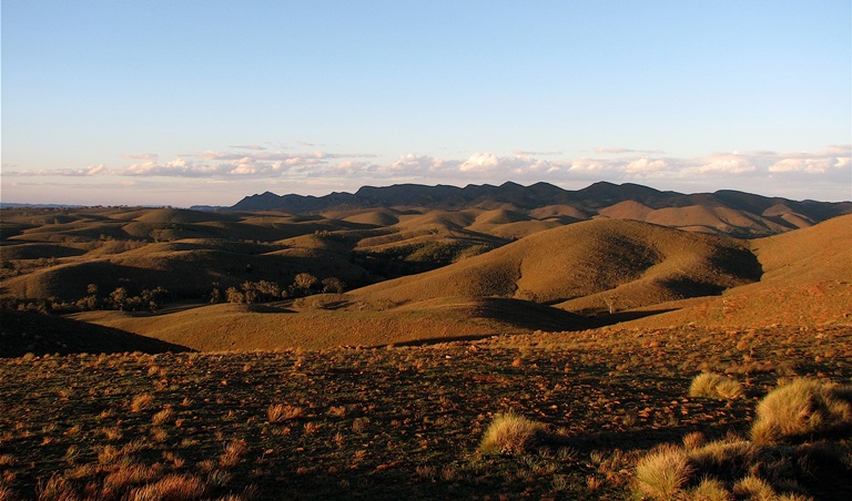 Australia South Australia/Flinders, Flinders Ranges , Sunset, Walkopedia