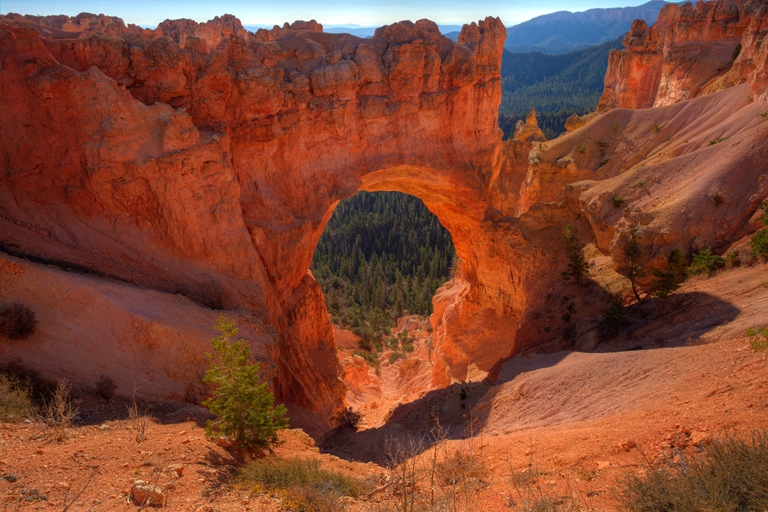 USA SW: Bryce Canyon, Bryce Canyon, Natural Bridge, Bryce Canyon, Utah, Walkopedia