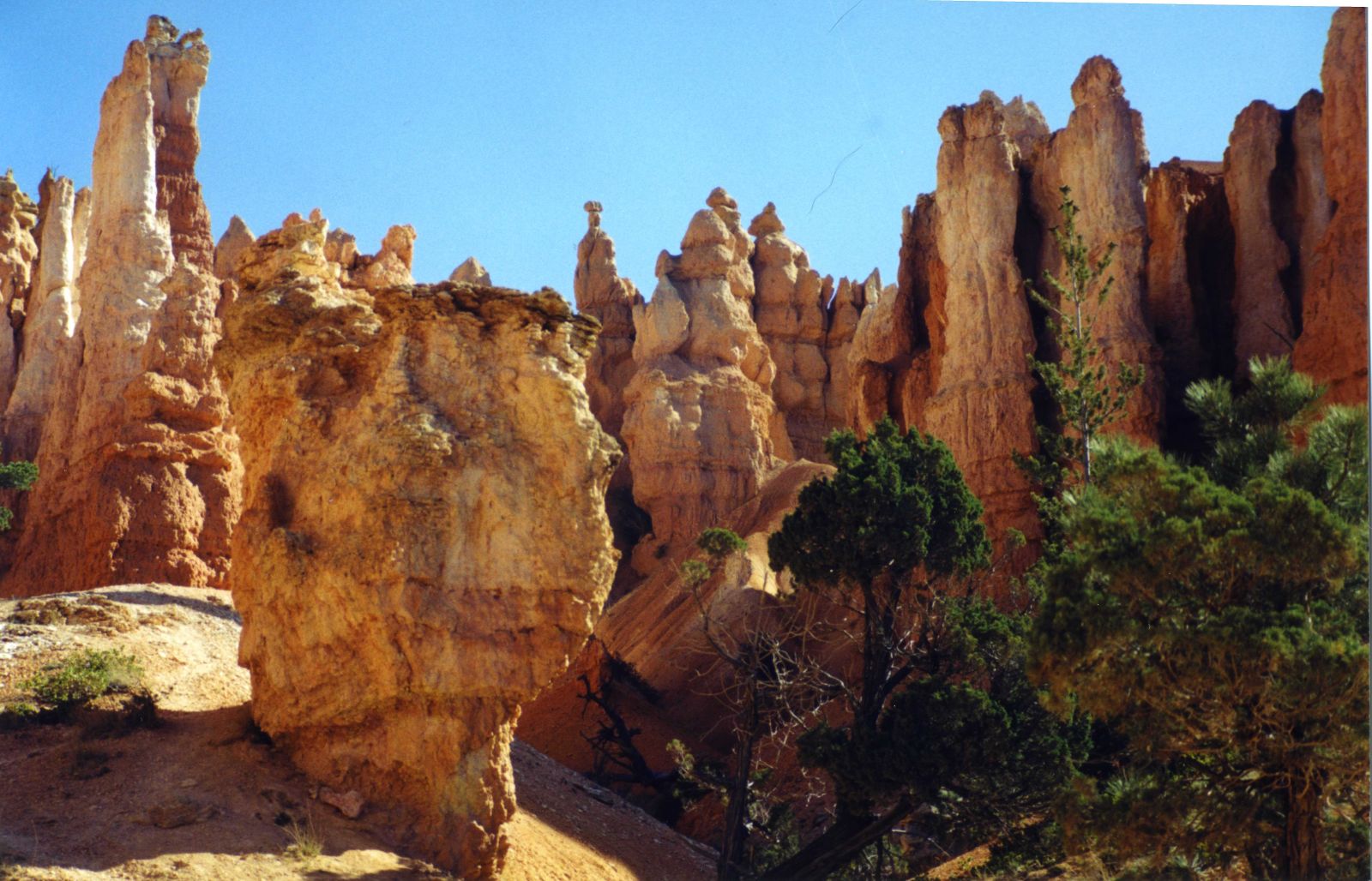 USA SW: Bryce Canyon, Peekaboo Trail, Around the middle of the hike , Walkopedia