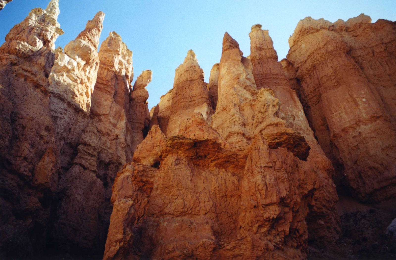 USA SW: Bryce Canyon, Peekaboo Trail, Organ Pipe Formation, Walkopedia