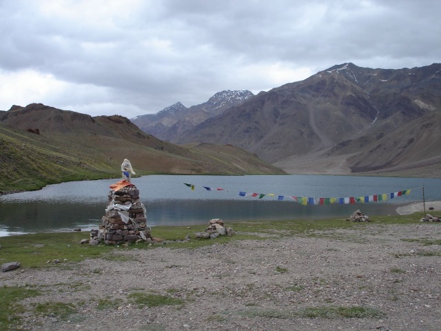 India NW:Himachal Pradesh, Chandra Tal to Baralacha La, Chandra Tal, Walkopedia