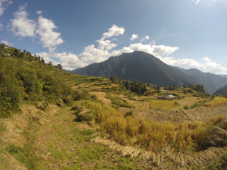 India NW: Uttarakhand/Garwhal, Nanda Devi Area, Pana outskirts, CT day 3 , Walkopedia