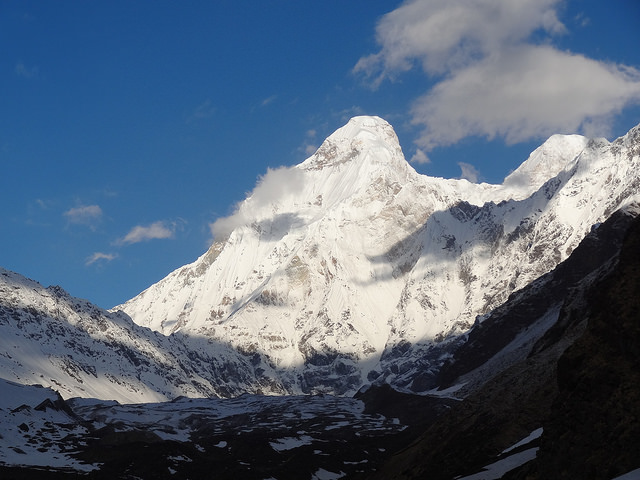 nanda Devi East - © Flickr user deeltijdgod... Nanda Devi Area: nanda Devi East - © Flickr user deeltijdgod...