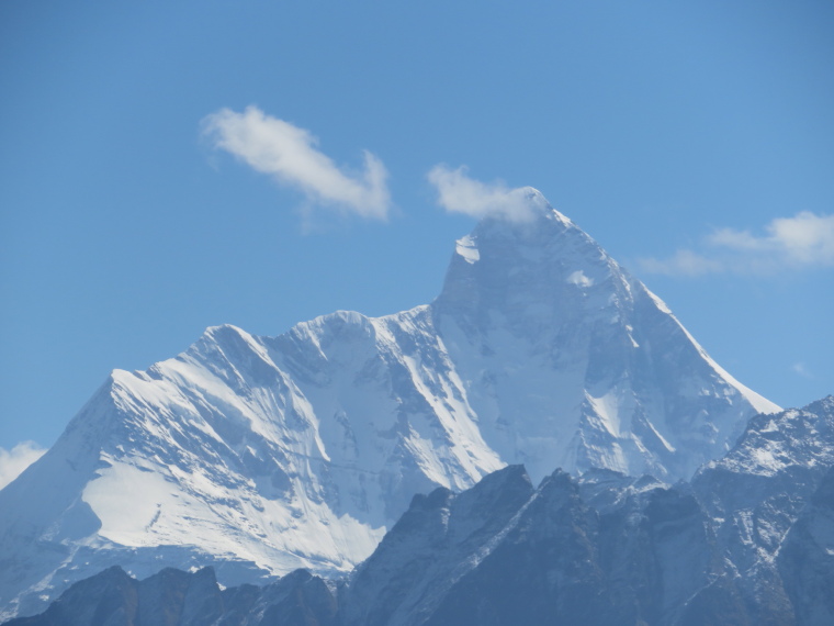 India NW: Uttarakhand/Garwhal, Kuari Pass (Curzon Trail) , Nanda Devi from Curzon Trail, Walkopedia