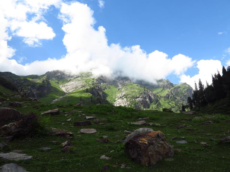 India NW:Himachal Pradesh, Hampta Pass, Hampta Pass, Walkopedia