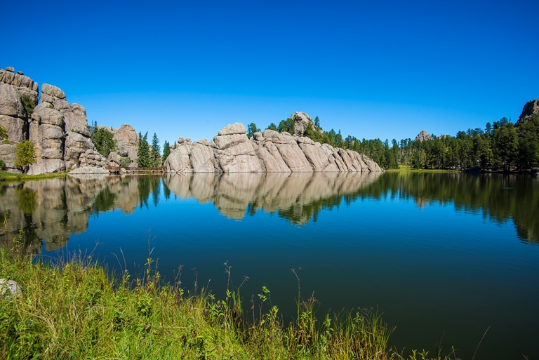 USA Mid-west, Black Hills and Grasslands, South Dakota, Slyvan Lake-South Dakota Black Hills , Walkopedia