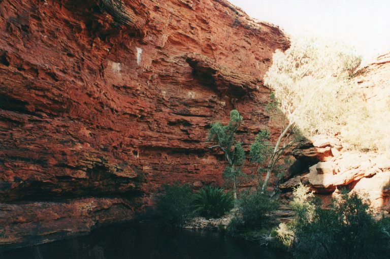 Australia Northern Territory, King's Canyon, Garden of Eden, Walkopedia