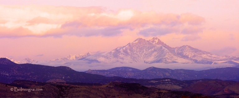 USA Western/Rocky Mountain NP, Longs Peak, Longs Peak and Mt. Meeker Panorama  , Walkopedia