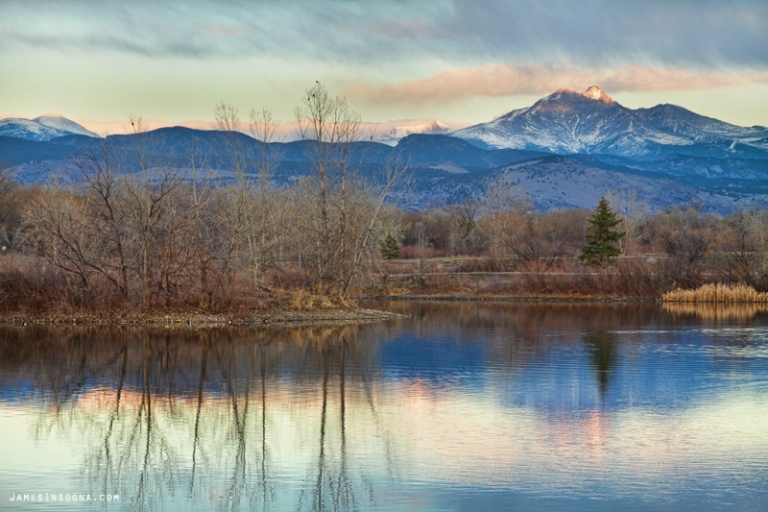 USA Western/Rocky Mountain NP, Longs Peak, Longs Peak from Golden Ponds , Walkopedia