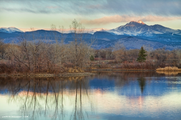 USA Western/Rocky Mountain NP, Longs Peak, Longs Peak from Golden Ponds , Walkopedia