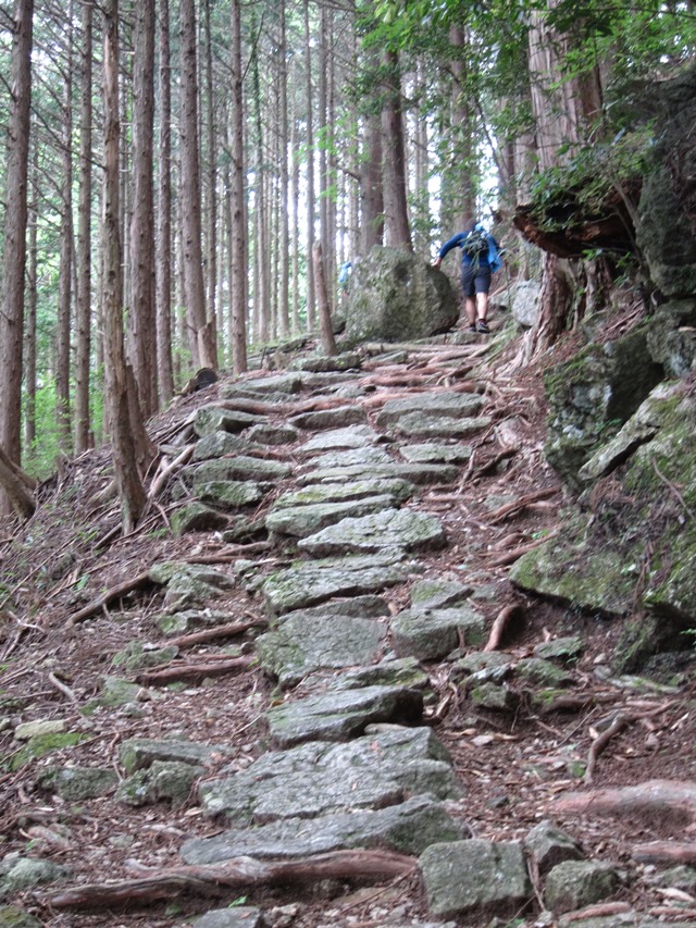 Japan Kansai: Kii Peninsula, Nakahechi Trail , Ancient path , Walkopedia