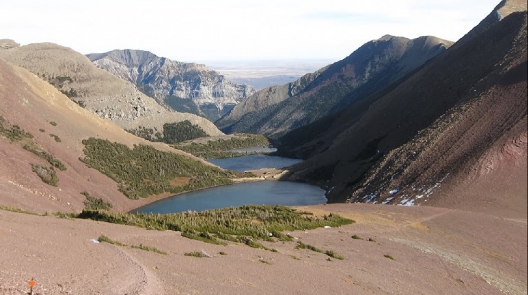 Canada Alberta: Waterton Lakes, Carthew-Alderson Trail, Carthew Lakes Other Side , Walkopedia