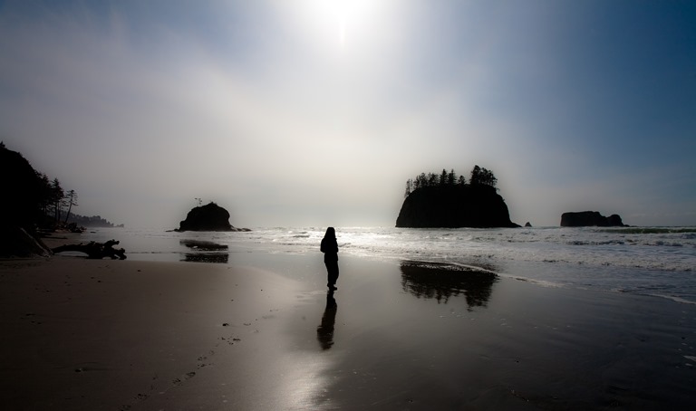 USA North-west/Olympic NP, Olympic National Park, Second Beach, Olympic National Park , Walkopedia