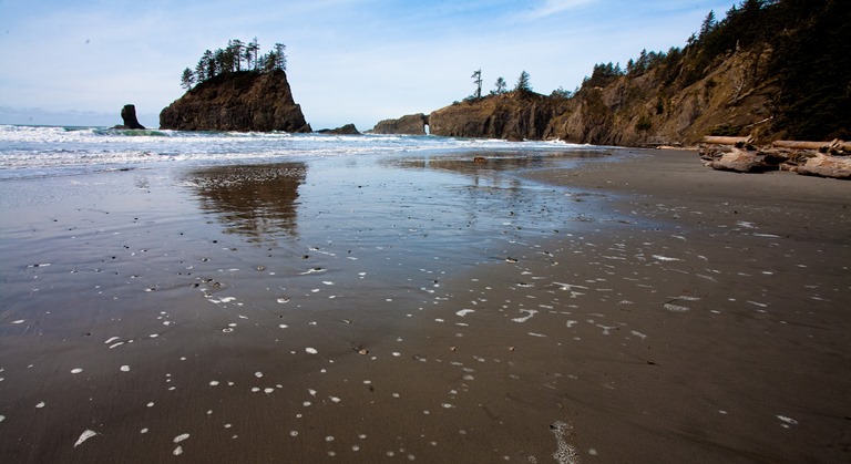 USA North-west/Olympic NP, Second Beach, Second Beach, Olympic National Park , Walkopedia