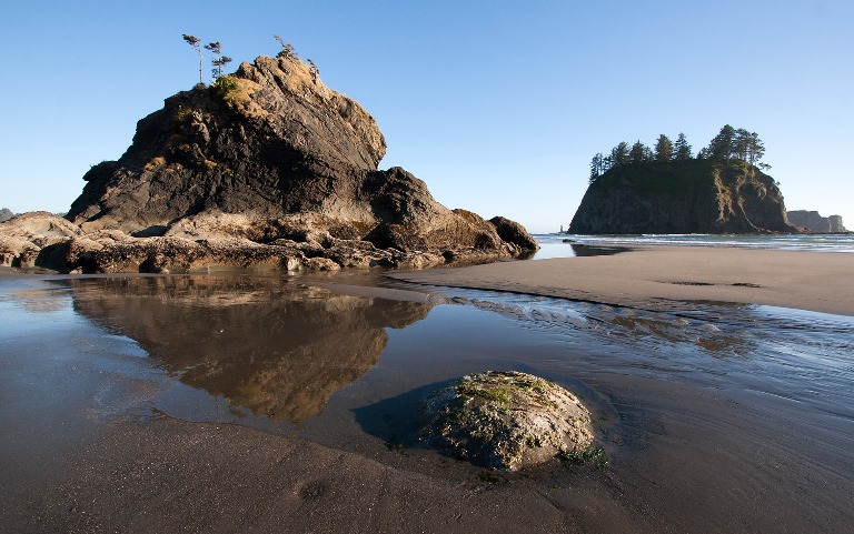 USA North-west/Olympic NP, Second Beach, Second Beach, Olympic National Park, Washington , Walkopedia