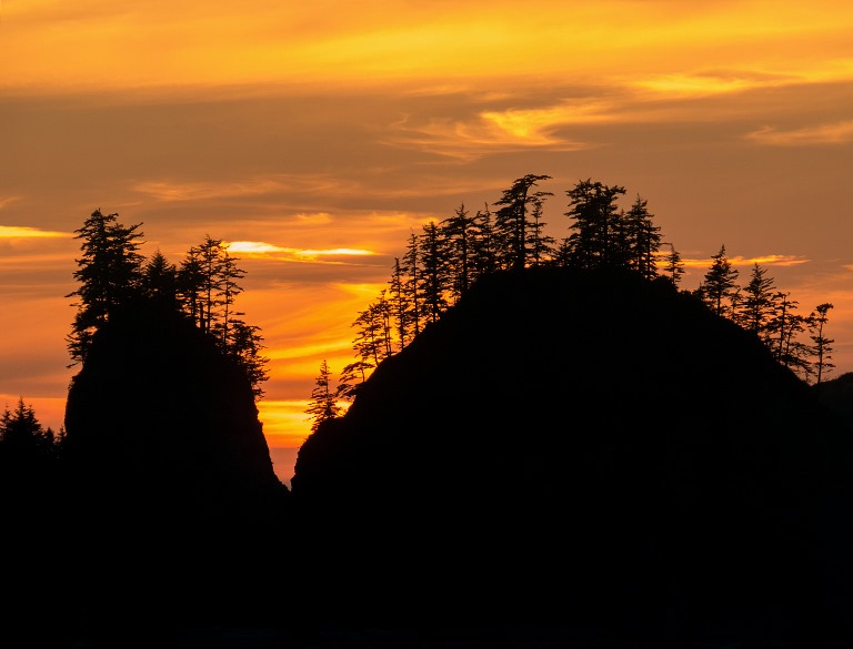 USA North-west/Olympic NP, Second Beach, Second Beach, Olympic National Park, Washington , Walkopedia