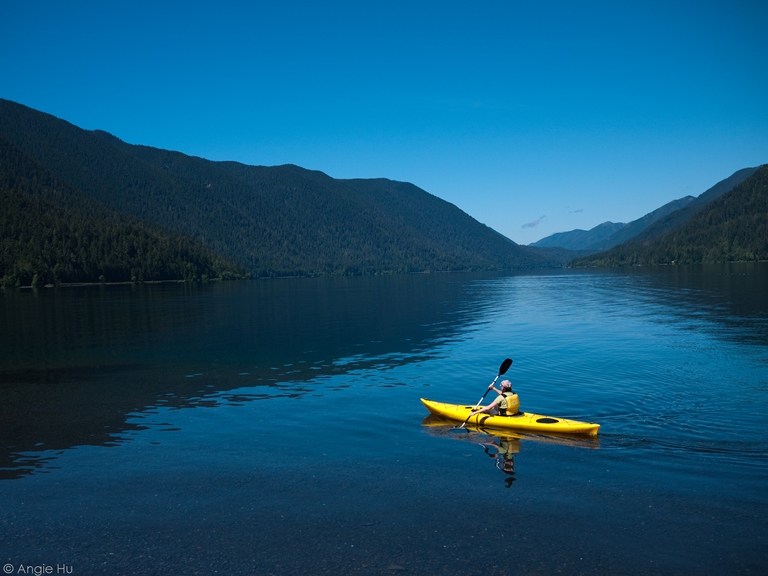 Lake Crescent - © Angie Hu flickr user Lake Crescent Area: Lake Crescent - © Angie Hu flickr user