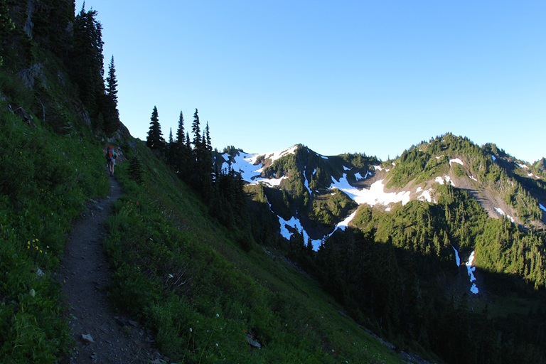 USA North-west/Olympic NP, The High Divide Loop, High Divide Trail, the reality begins! , Walkopedia