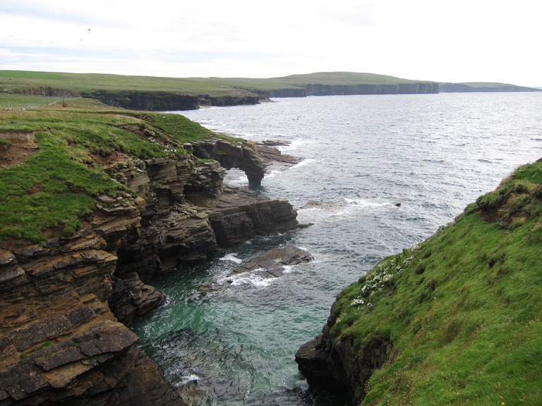 United Kingdom Scotland Orkney Islands, North-west Coast, Westray, South from near Backarass, Walkopedia