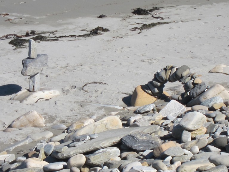 United Kingdom Scotland Orkney Islands, Orkney Islands, Beach sculpture, Scara Brae, Walkopedia