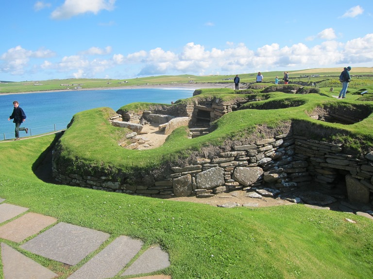 United Kingdom Scotland Orkney Islands, Skara Brae to Stromness, Skara Brae, Walkopedia