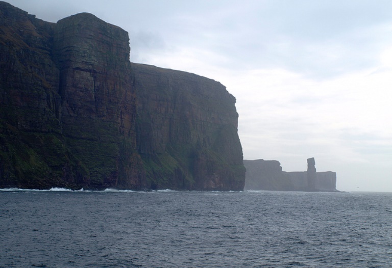 United Kingdom Scotland Orkney Islands, The Old Man and St John's Head, Hoy, St John's Head and the Old Man of Hoy, Walkopedia