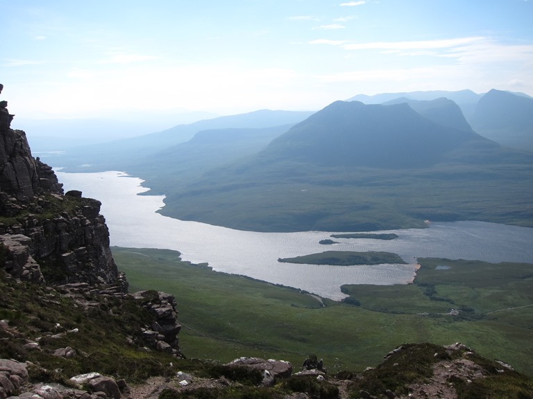 United Kingdom Scotland NW Highlands Assynt, Stac Pollaidh, South over Coigach, Walkopedia