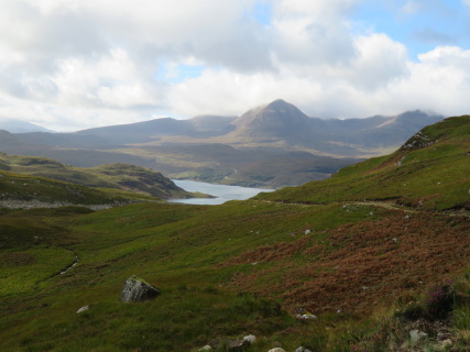 United Kingdom Scotland NW Highlands Assynt, Assynt Peninsula, Quinag from the north-east , Walkopedia