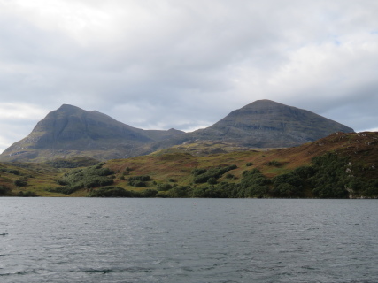 United Kingdom Scotland NW Highlands Assynt, Assynt Peninsula, Quinag from the north, Walkopedia