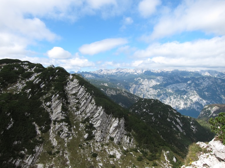 Slovenia Julian Alps, Lower Bohinj Ridge, Near Vogel, Walkopedia