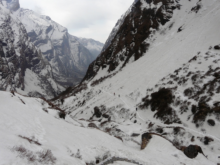 Nepal Annapurna & Mustang, Annapurna Region, Anna Sanctuary Trail in Winter, Walkopedia