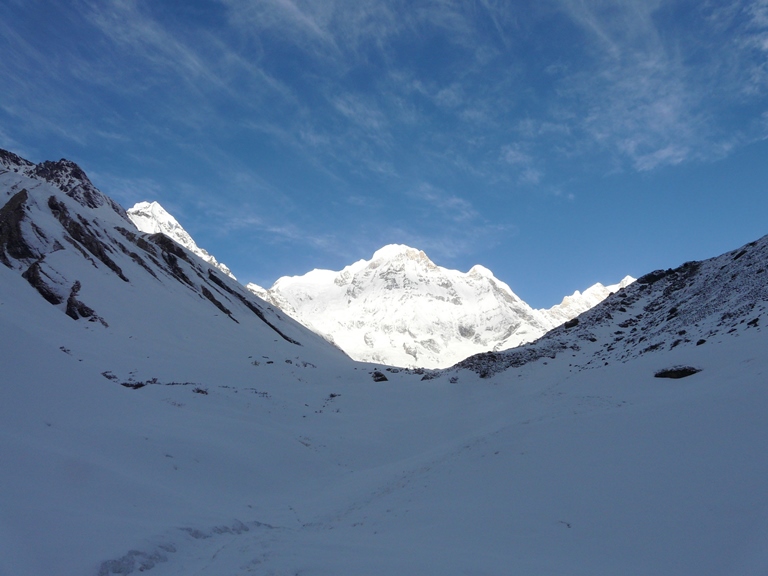 Anna Sanctuary Trail in Winter - © Richard Winter... Annapurna Region: Anna Sanctuary Trail in Winter - © Richard Winter...