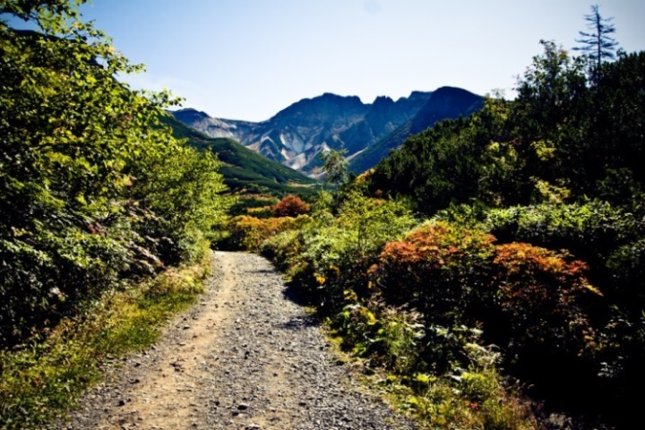 Japan Hokkaido: Daisetsu-zan, Daisetsu-zan NP, , Walkopedia