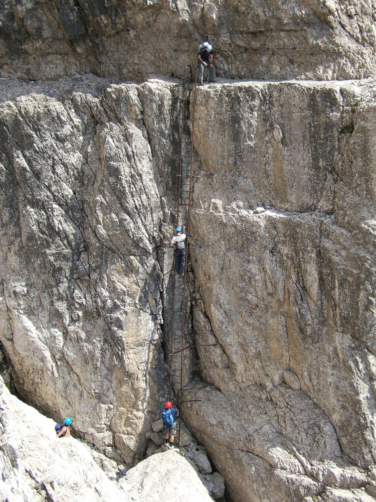 Italy Dolomites, Brenta Dolomites, Via Ferrata, Brenta Dolomites, Walkopedia