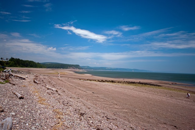 Canada Nova Scotia, Cape Split Trail, Spencers Island beach , Walkopedia