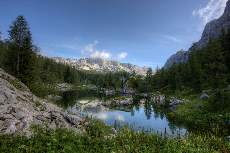 Triglav Lake - © flickr user - Vida Dimovska Slovene Mountain Trail: Triglav Lake - © flickr user - Vida Dimovska