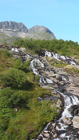 Norway Lofoten/Narvik Area, Lofoten Islands, Beginning of Munkebu walk, Walkopedia