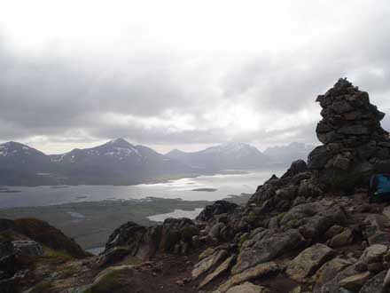 Norway Lofoten/Narvik Area, Lofoten Islands, The view from Hoven, Walkopedia