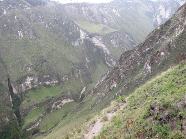 Ecuador Central Andes:Quilotoa Area, Edmundo's Skywalk, , Walkopedia