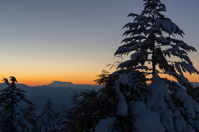 Japan Japanese Alps (Chubu), Ontake-san, Evening Scene, Walkopedia