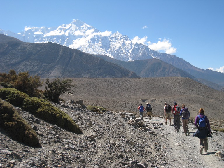 Nepal Annapurna & Mustang Region, Annapurna Circuit Trek, Above the Kali Gandaki Gorge, Walkopedia