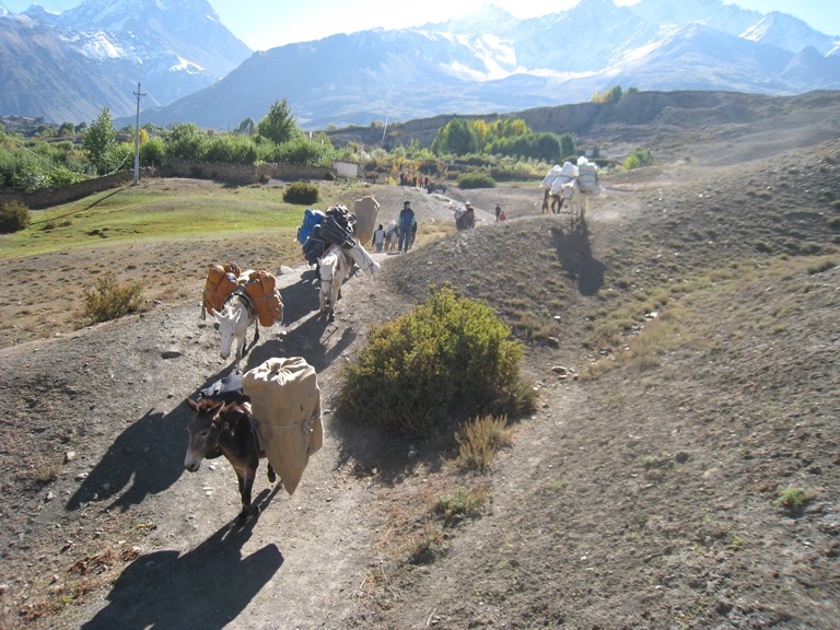 Nepal Annapurna & Mustang Region, Muktinath / Jomsom Trek, Below Muktinath, Walkopedia