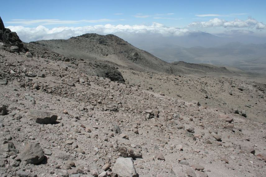 Ecuador Central Andes: Chimborazo Area, Chimborazo Ascent, Chimborazo, Walkopedia