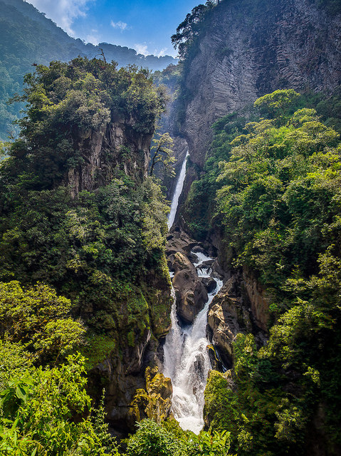 Ecuador Southern Andes: Sangay NP, Volcan Tungurahua, Cauldron of the Devil - northern foothills , Walkopedia