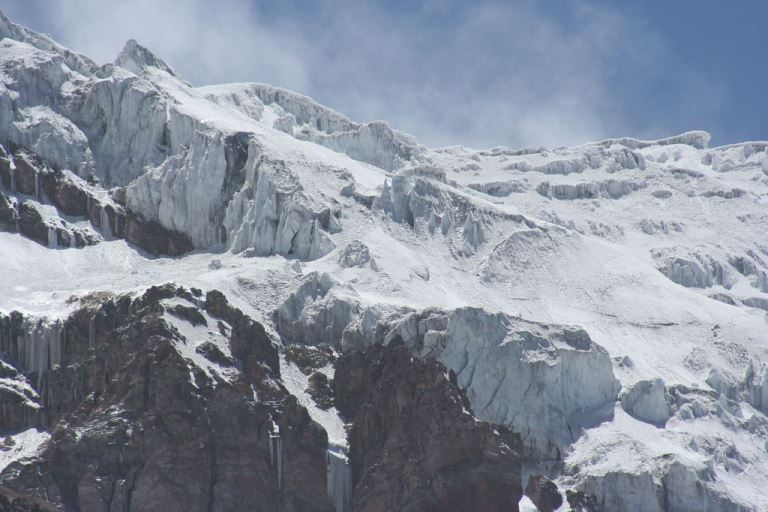 Ecuador Central Andes, Avenue of the Volcanoes, Chimborazo icefields , Walkopedia