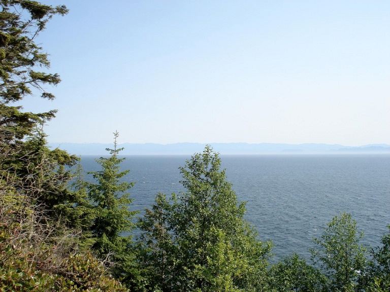 Canada Vancouver, Juan de Fuca Marine Trail, Lookout over Juan de Fuca , Walkopedia