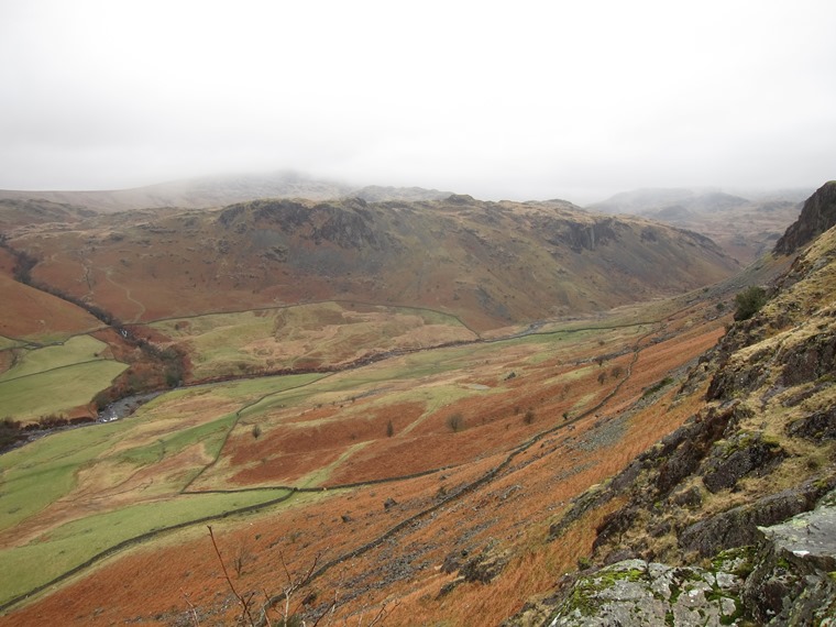 United Kingdom England Lake District, Langdale Valleys, Upper Little Langdale valley, March, Walkopedia